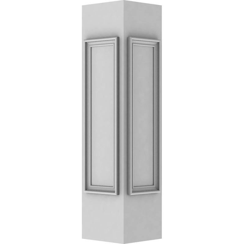 Corner Newel Post w/Panel