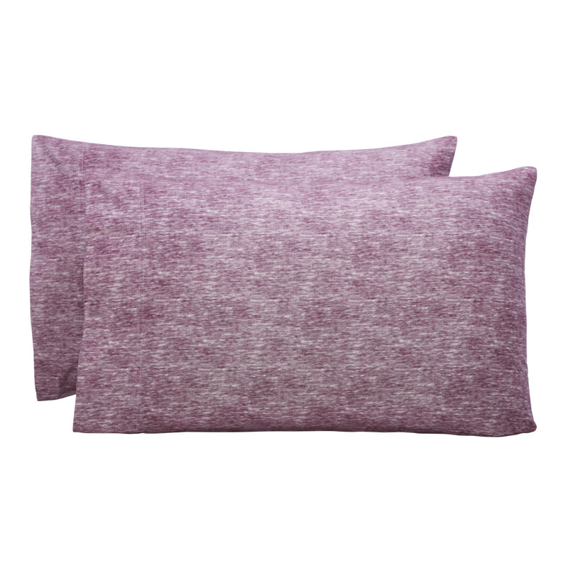 Taies d'oreiller modernes et supérieures Superior Flange, Taie d’oreiller standard, Fig Plum