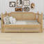 Minimalist Rattan Daybed with Trundle-428265166