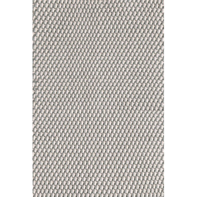 Tapis tissé à la main deux tons platine / ivoire