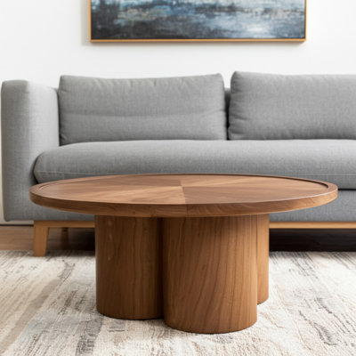 Table basse à piédestal 39 po