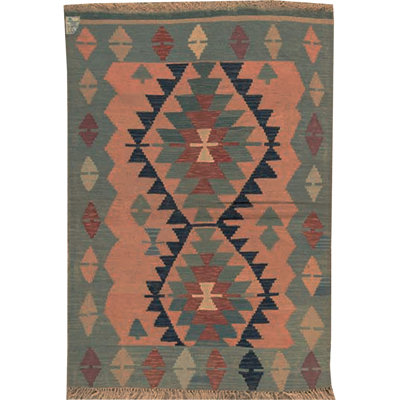 Wool Southwestern Area Rug