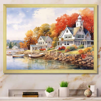 " Connecticut's Lake Village Charm I "