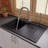 34'' L Single Bowl Granite Kitchen Sink