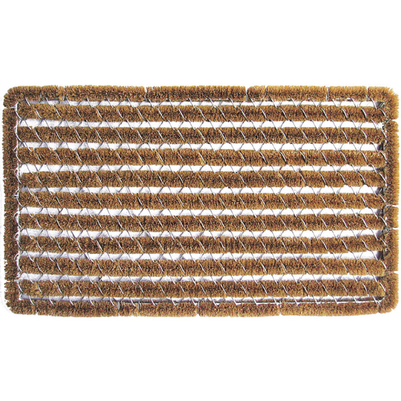 Tapis de porte intérieur 27 po x 16 po, Rectangle 1 pi 4 po x 2 pi 5 po