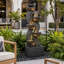 Marlina Hand Crafted Weather Resistant Floor Fountain with Light