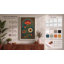 Study with Border Botanical - Wrapped Canvas-2012624481-2012624484