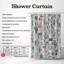 Rideau de douche standard 1 pièce Pastel Playful Lines-1157422511