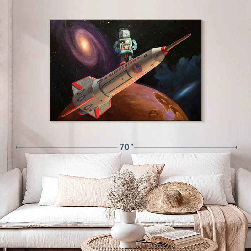 Ashelle Rocket Surfer, H 32 po x l 48 po