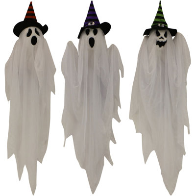 Spooky Ghosts Hanging Ghost Figurine