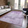 Machine Washable Indoor/Outdoor Xhevrie Lavender Rug