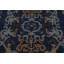 Tapis bleu marine touffeté à la main multicolore de style art déco-612899232