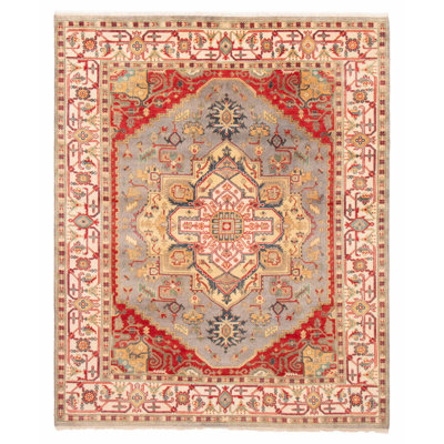 Serapi Heritage Grey Rug 8'0" x 10'1"