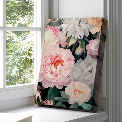 Toile tendue avec châssis Floral CXC III