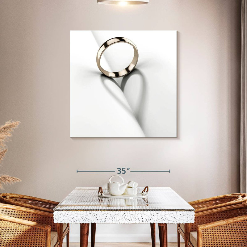 Hardie Wedding Ring Heart Shadow