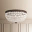 Petit Crystal 5 Light 14in x 7.5in Flush Mount in Polished Gold with Clear Radiance Crystals-1454367528-1454367531