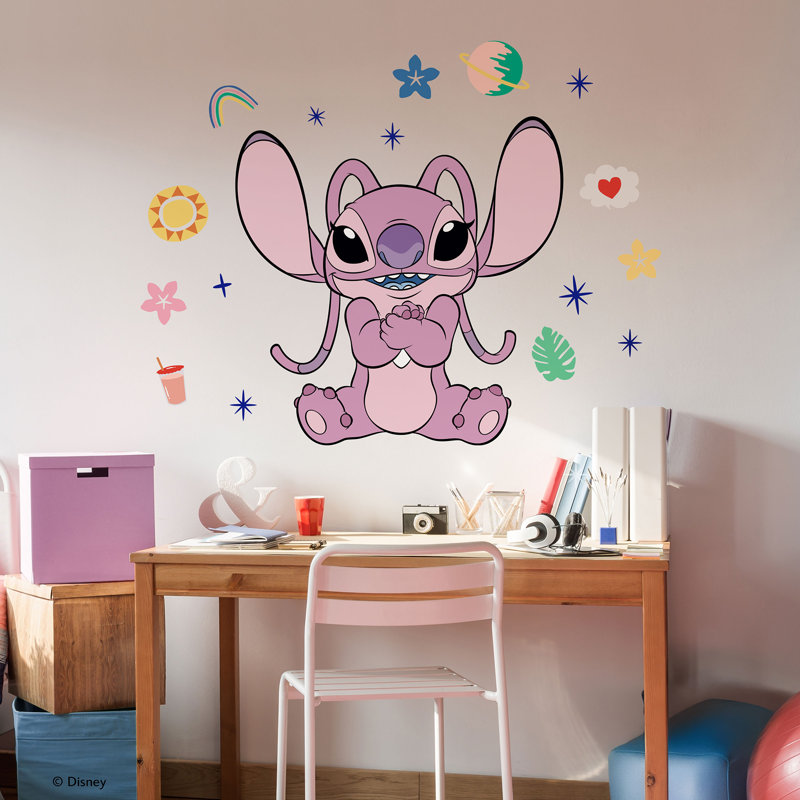 Décalcomanie murale ange Disney Stitch