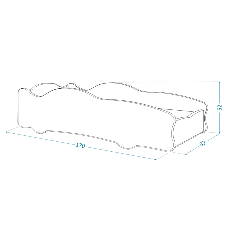 Asgun European Toddler (80 X 160cm) Standard Car