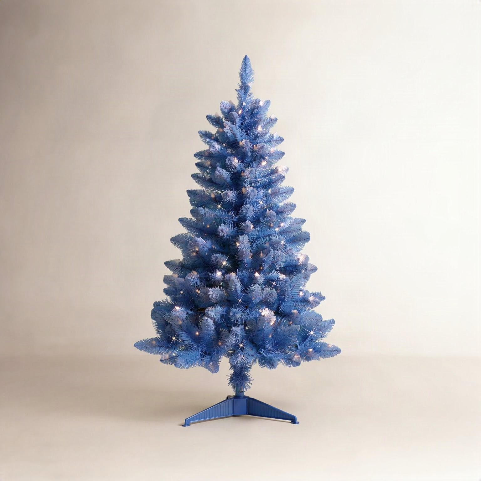 48' Lighted Artificial Spruce Christmas Tree
