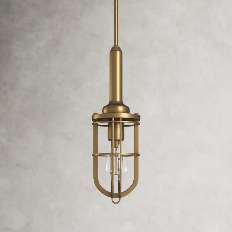 Anning 1 - Light Single Pendant, Brass
