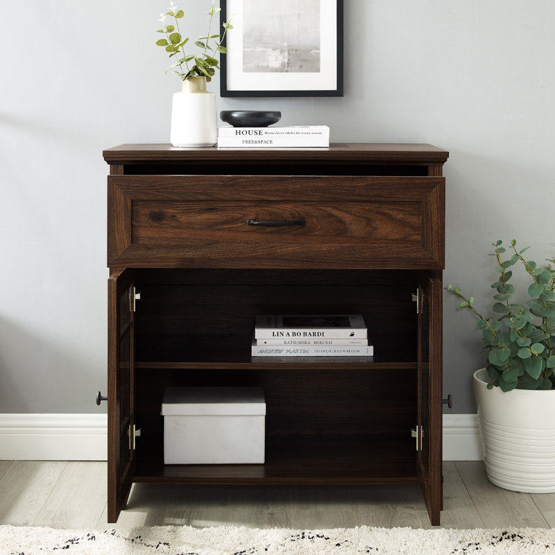 Halethorpe Accent Cabinet, Dark Walnut