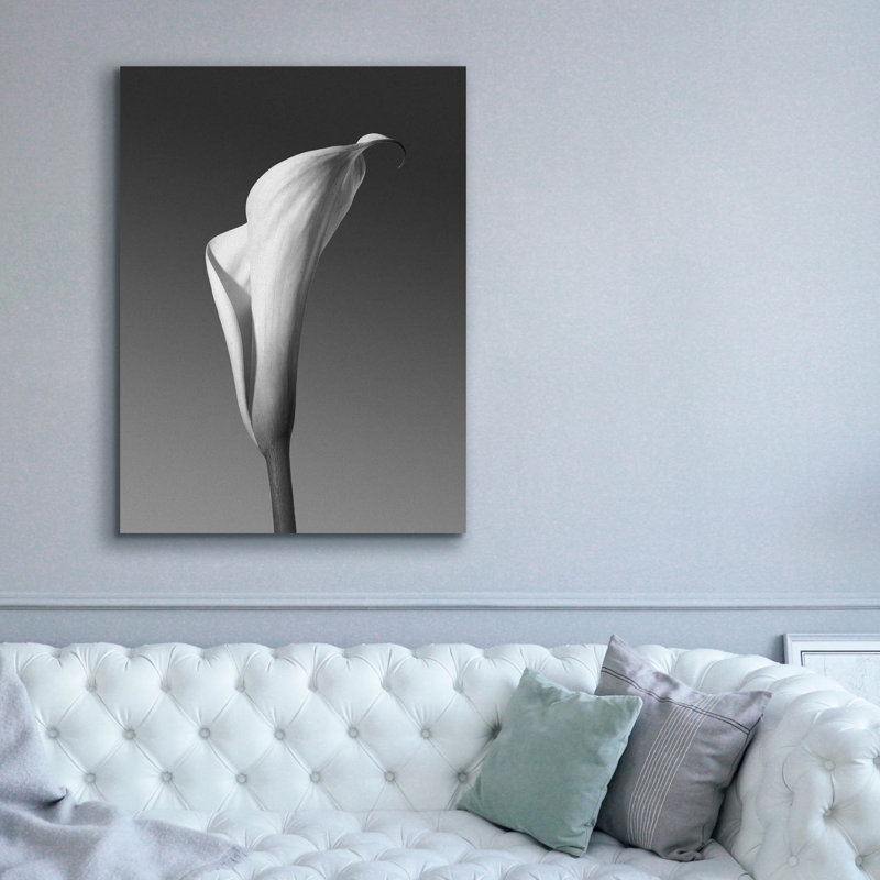 «Calla No. 4» par Photoinc Studio, art mural sur toile, 18 po x 26 po, H 54 po x l 40 po x P 1,5 po