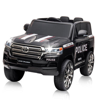 12V 2-Seater Kids Ride On Truck, Electric Car w/Remote, 3 Speeds, LED Lights, Music, Horn & Suspension, Toy Vehicle