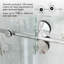 Porte de douche coulissante simple sans cadre avec verre transparent de 3/8 po (10 mm) Opal Mirage MCOCOD l 62 à 66 po x H 76 po-78632766