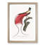 Red Bird of Paradise by Jacques Barraband - Picture Frame Painting Print-55597963-55597962