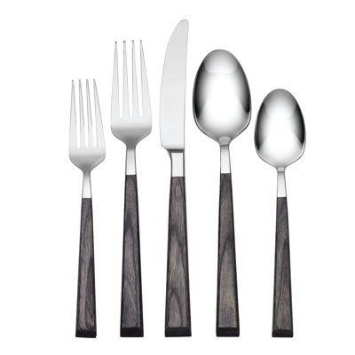 Coronado Charcoal 5 Piece Everyday Place Setting