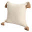 Housse de coussin décorative Rootara contemporaine unie 100 % coton turc-131260016