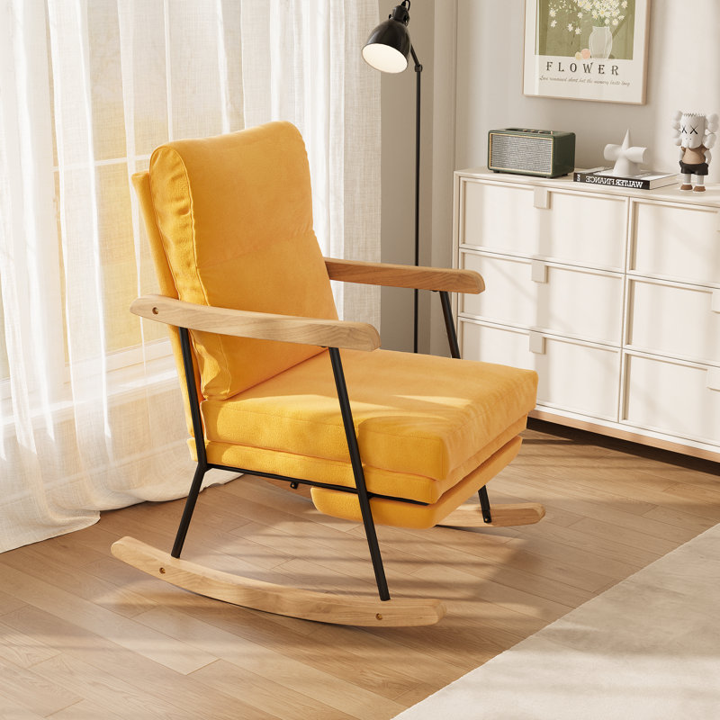 Rocking Chair, Yellow