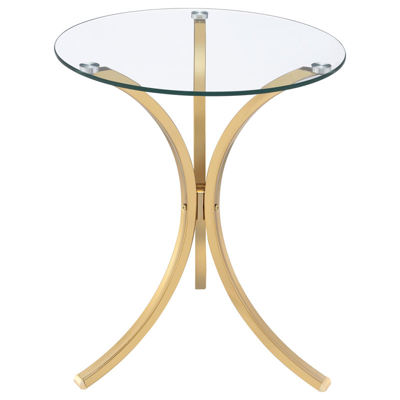 Table d'appoint Eloise, Gold
