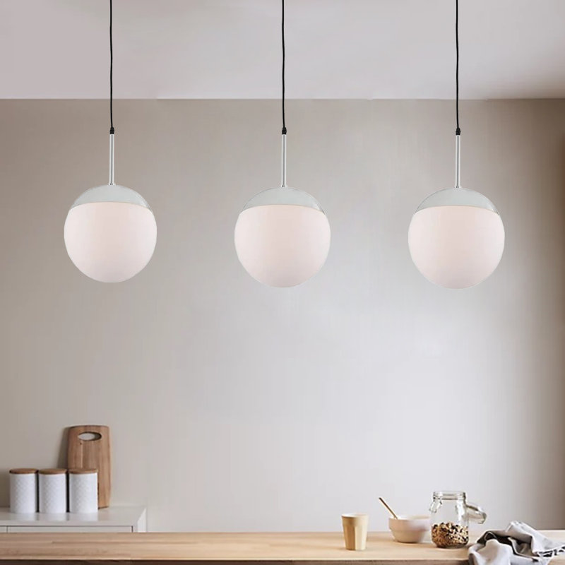 Guerrera 1 - Light Single Globe Pendant, Nickel