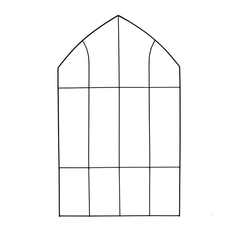 Treillis Gothic, H 71 po x l 24 po x P 0,25 po