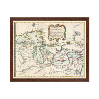 Carte de la Nouvelle-France