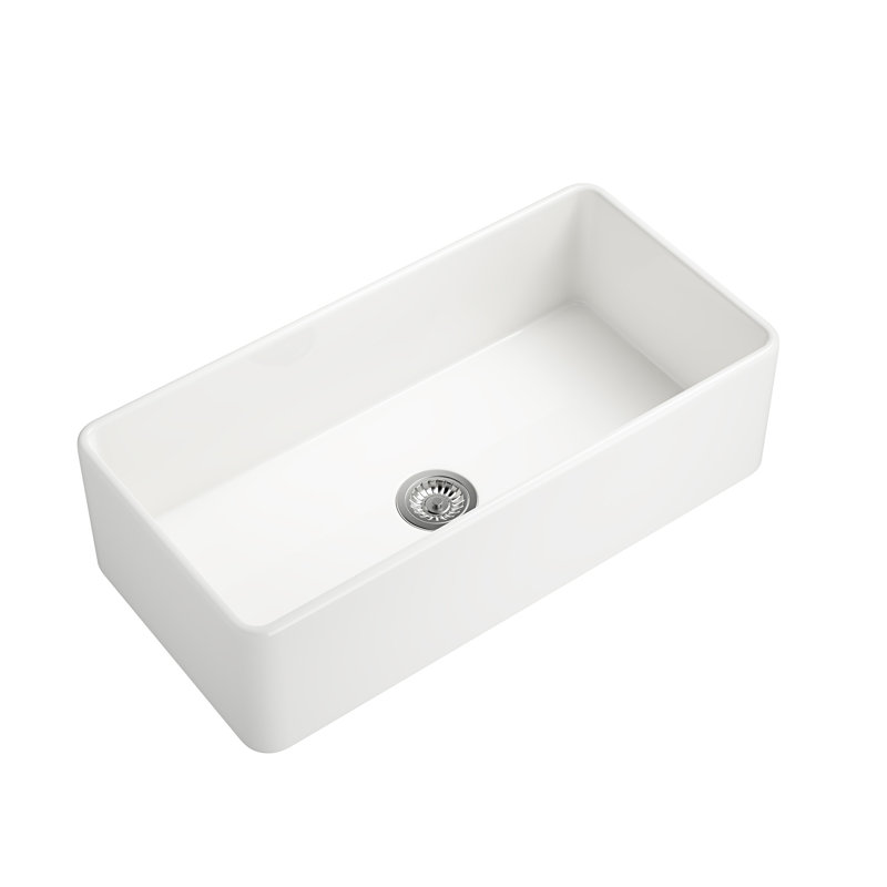 Farmhouse Sink Deep Apron Sink Undermount Farmhouse Kitchen Sink Single Farm Sink
