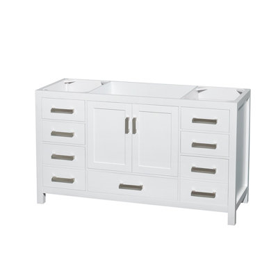 Sheffield 59" Freestanding Single Vanity Base Only