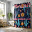 Rideau de douche standard 1 pièce Lived Western Art-100750600