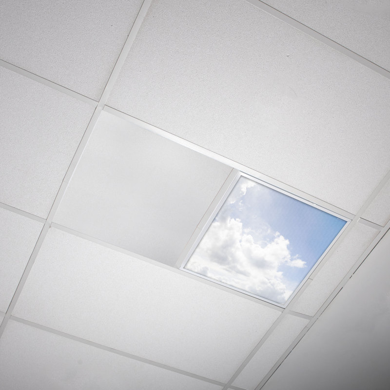 Cloud Square Fixture Component Ceiling Light