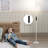 Topanga 69" LED Torchiere Floor Lamp with Remote Control-1772935705