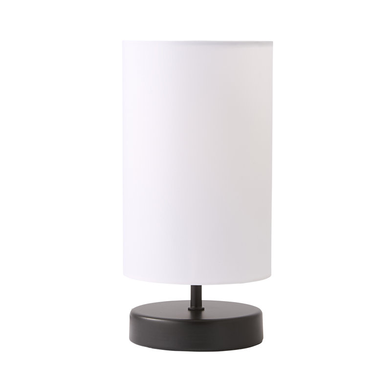 Romica Metal Table Lamp, No, White, Matt Black