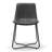 Alivia 19'' H Faux Leather Upholstered Metal Side Chair-382369866
