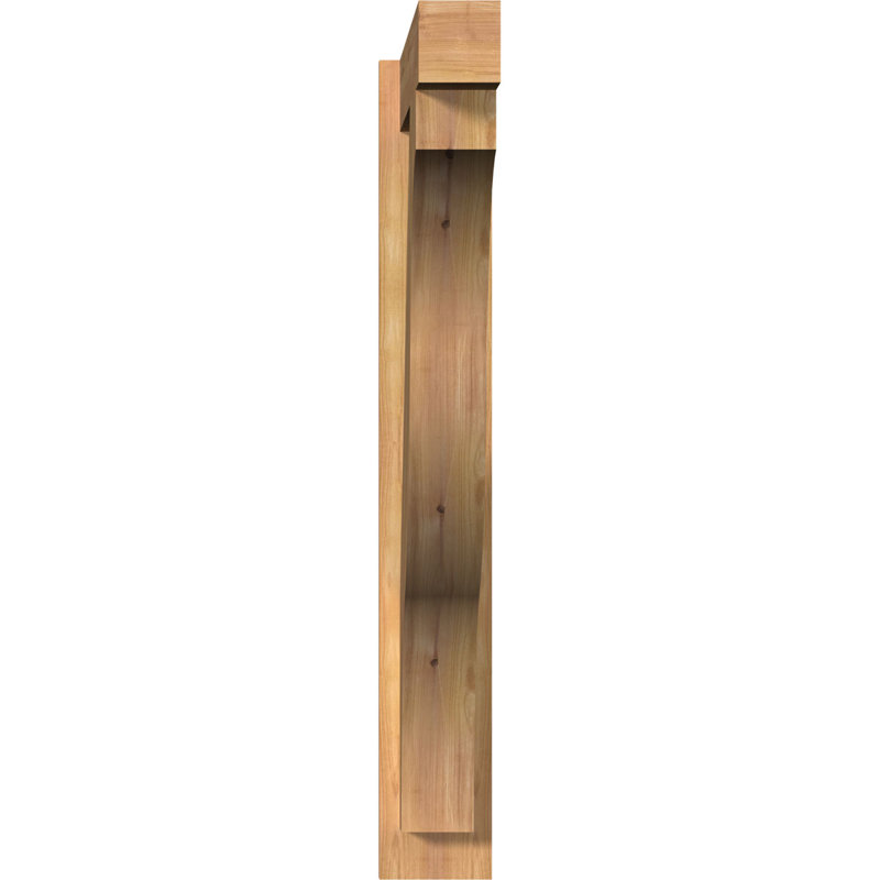 Jeu de blocs Funston, Cèdre rouge de l'Ouest l 5 1/2 po (lisse), P 34 po x H 40 po