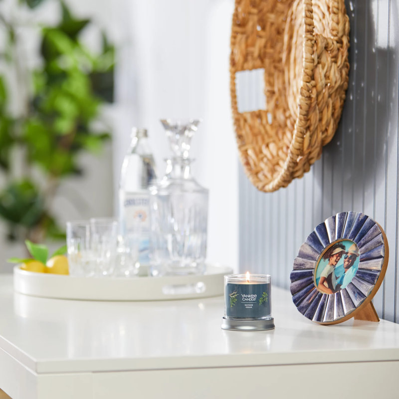 Bayside Cedar Blue Soy Wax Small Tumbler Candle