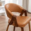 Chaise rembourrée en similicuir Providence-128799126