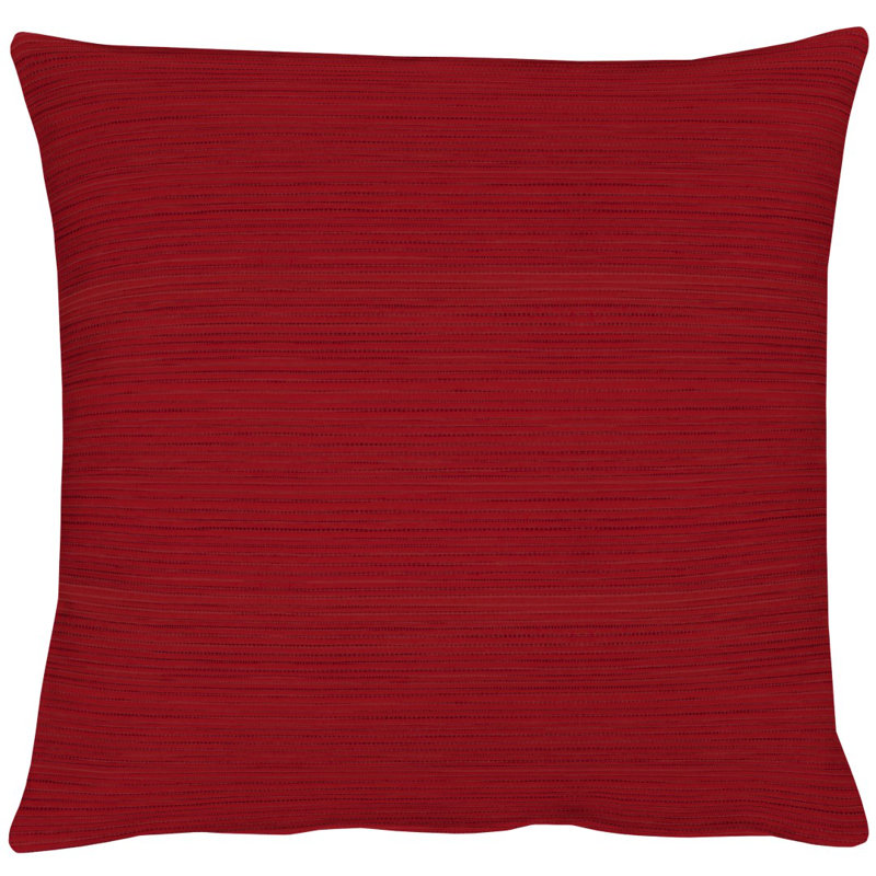 Basic Striped Square Cushion, 39cm x 39cm, Natural brown