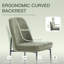 Upholstered Parsons Side Chair Dining Chair-561822674
