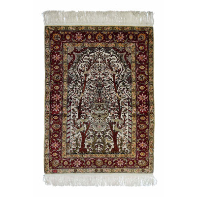 Silk Oriental Area Rug