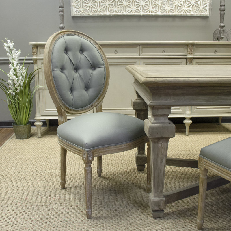 Medallion Upholstered Dining Chair